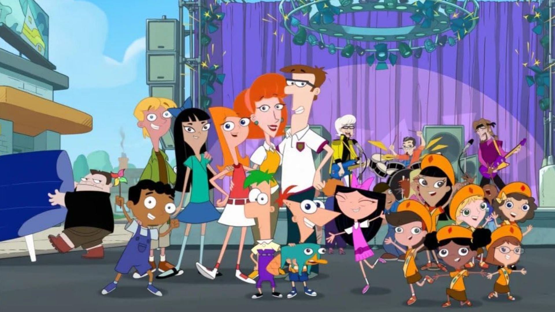A still from Phineas & Ferb (Image via Disney+)